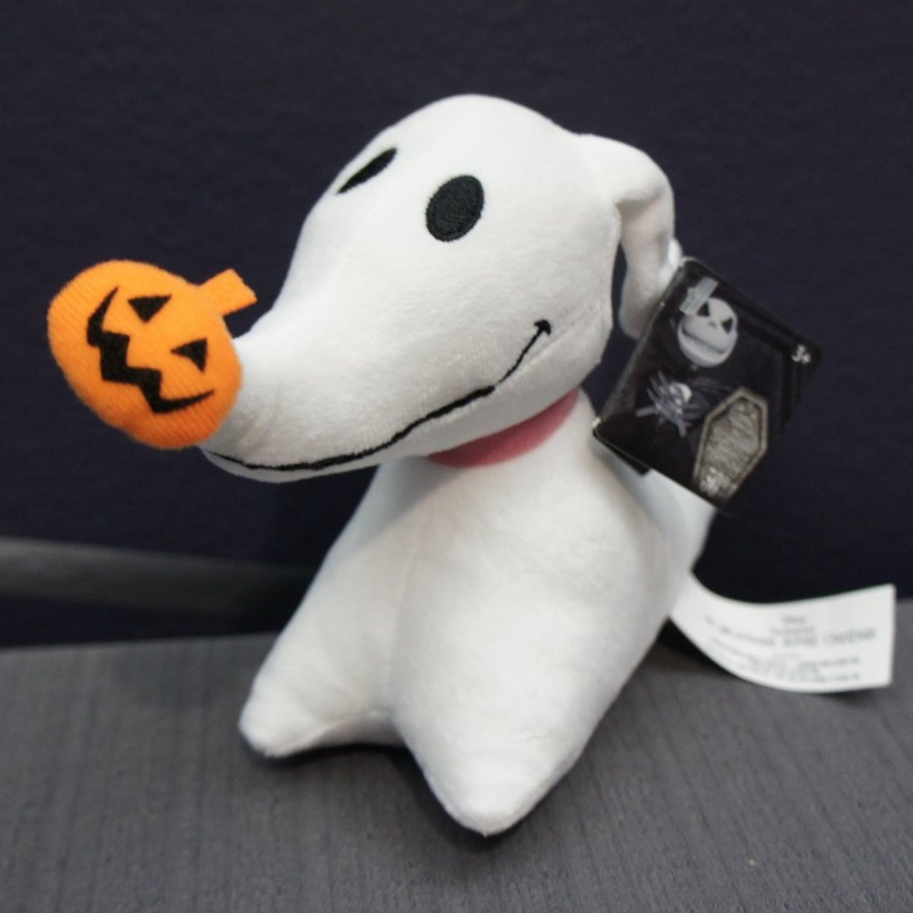 Disney The Nightmare Before Christmas Zero 7" 30th Anniversary Plush NEW